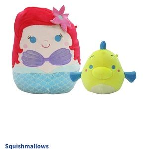 Disney squishmallows sets. Each set has 1 10 inch and 1 4inch.